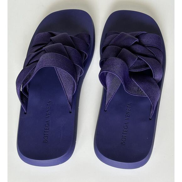 Bottega Veneta Intrecciato Starfish Purple Sandals 9 US (42) 651402 IT NIB $850 main image 5